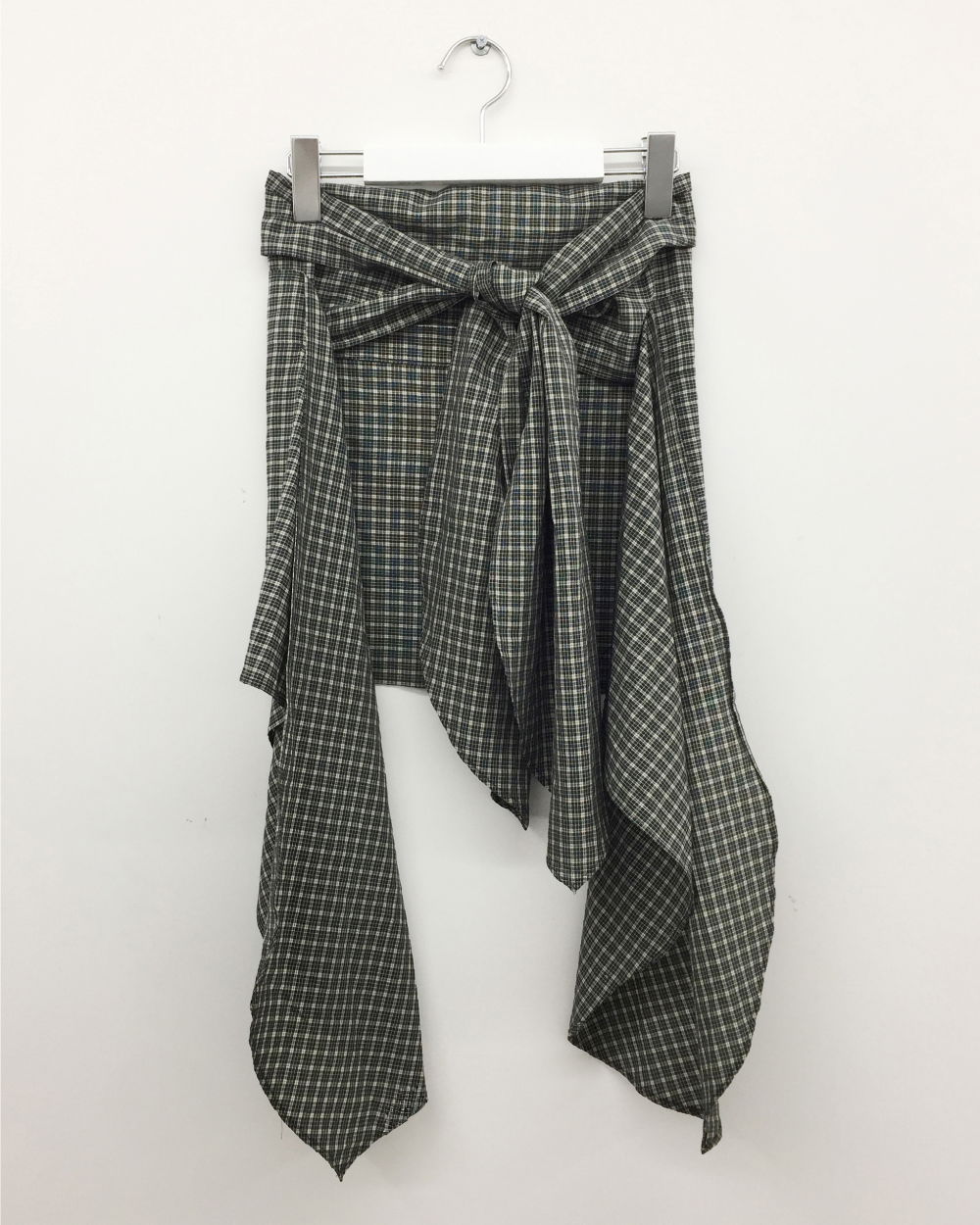 미니 스커트 카키 색상 이미지-S3L3