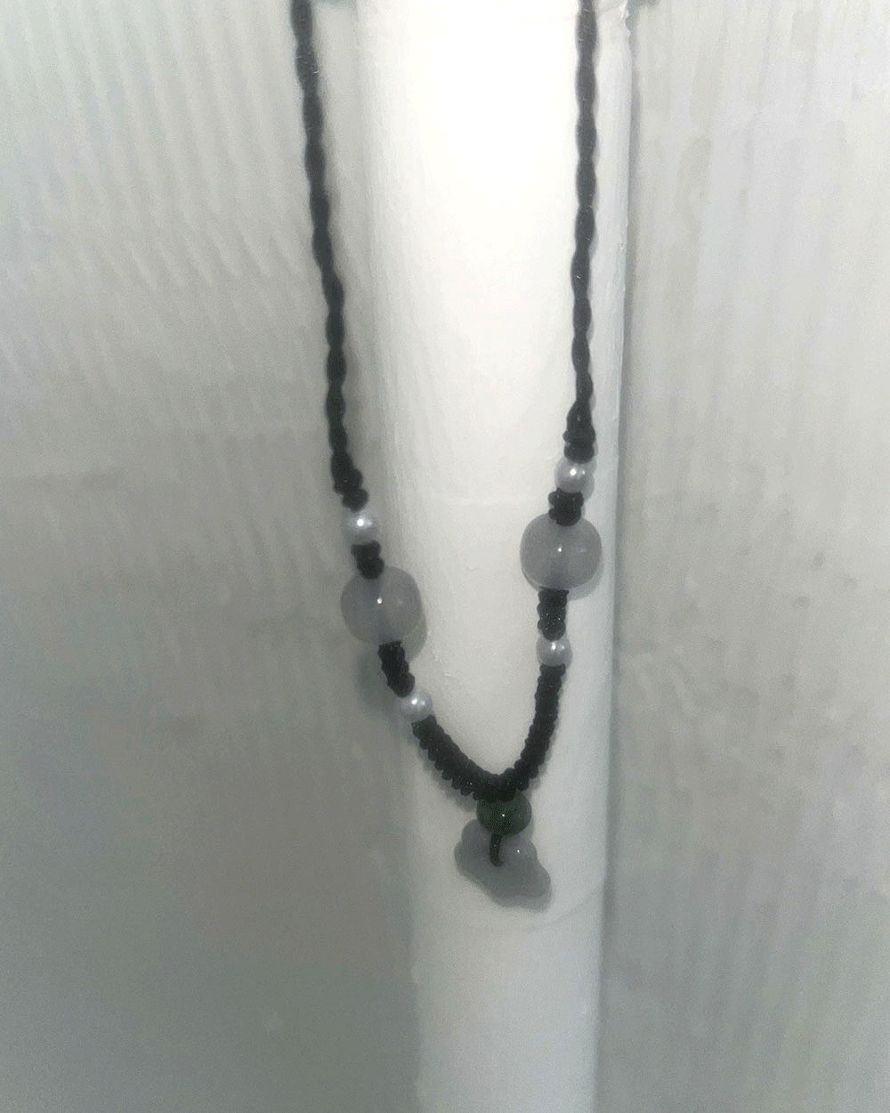 Maso Vintage Flower Gemstone Necklace