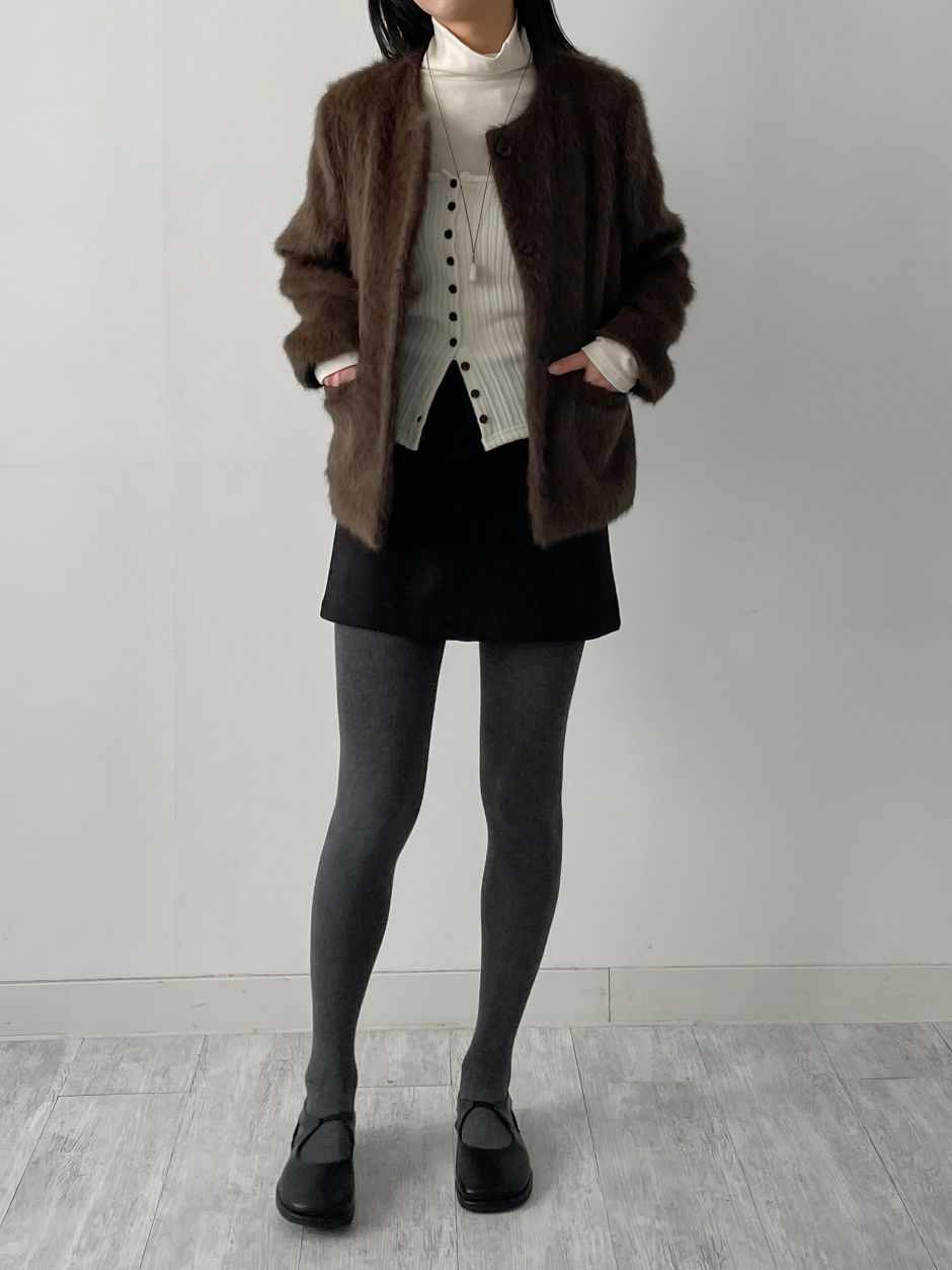 재킷 모델 착용 이미지-S4L47