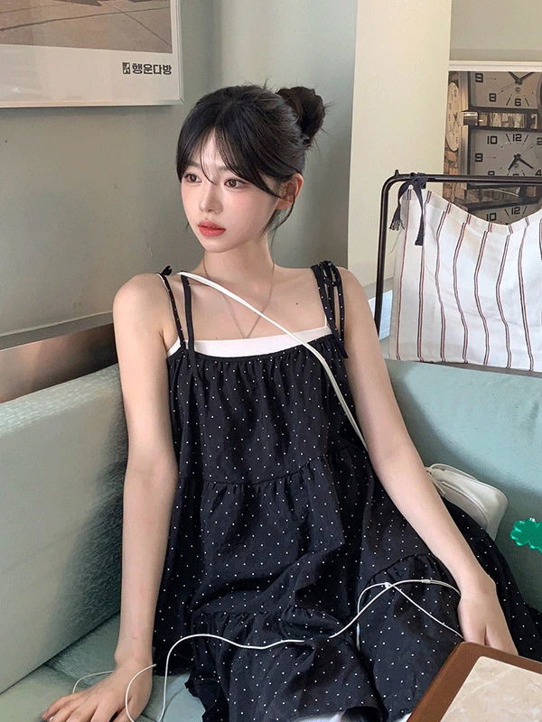 ウェンディドットストラップワンピース