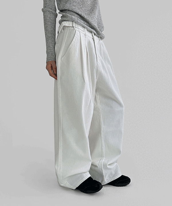 Weezer Bijo Strap Cotton Wide Pants