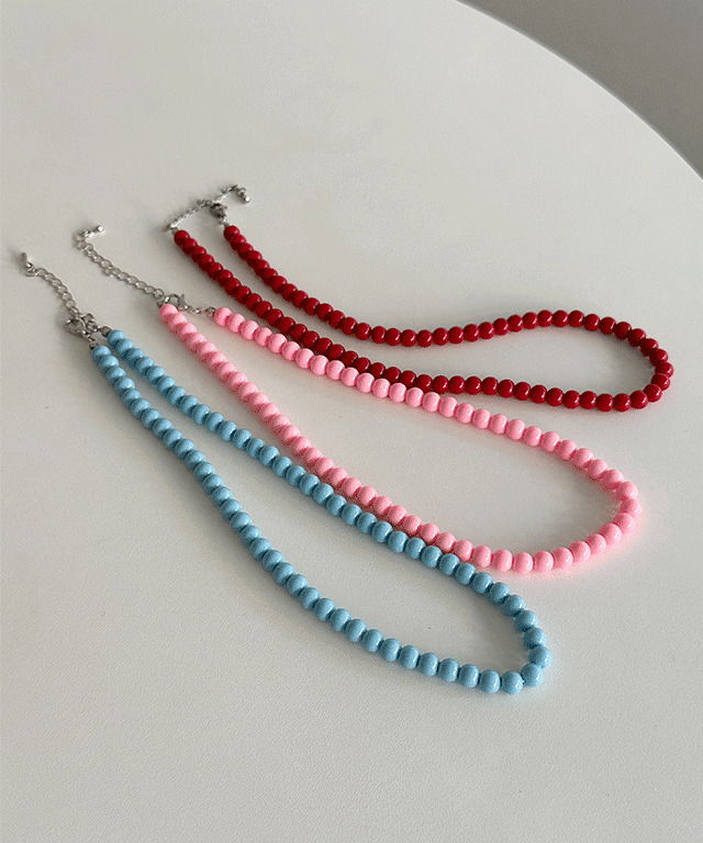 Wayon Vivid Circle Ball Necklace