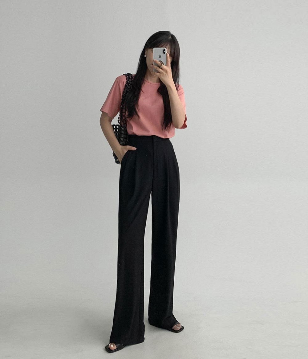 머플러 모델 착용 이미지-S1L59