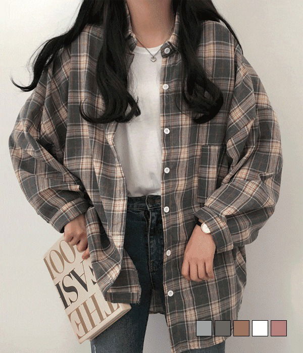 Mimi Avant-Fit Comfortable Check Shirt