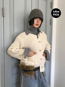 BOCASHI CHUNKY BEANIE (6color)