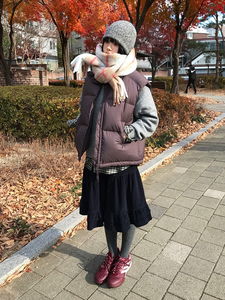 PLAID BRUSH MUFFLER (3color)