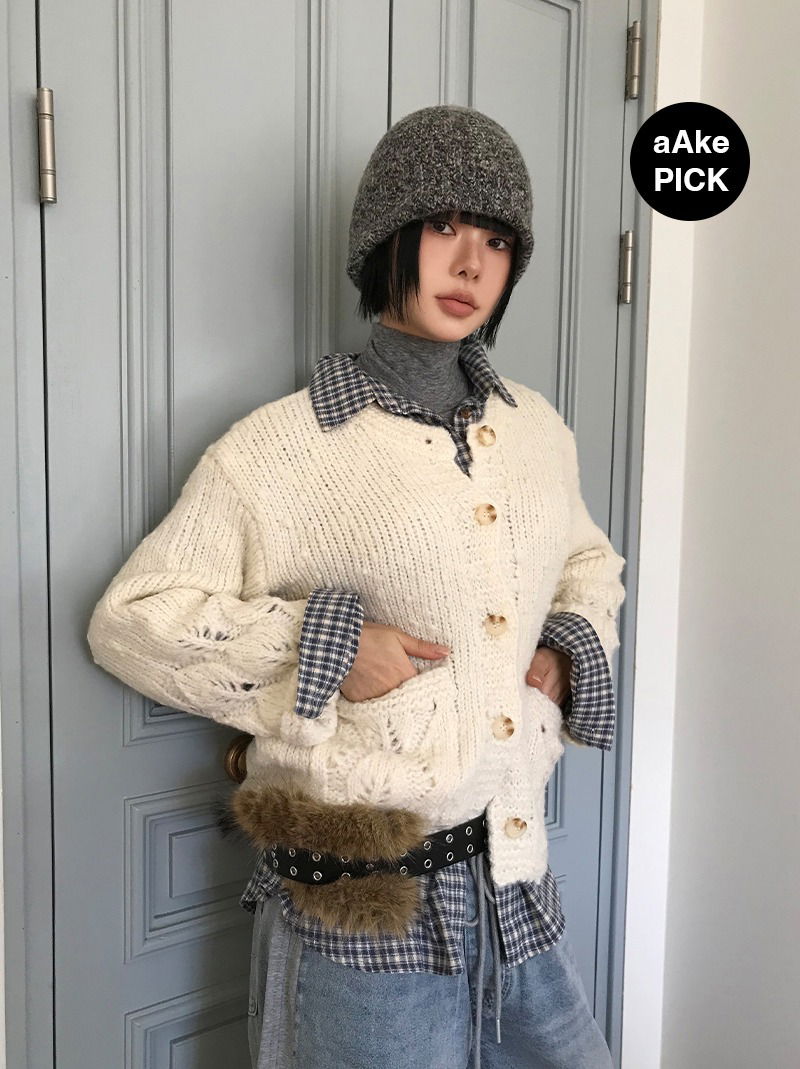 BOCASHI CHUNKY BEANIE (6color)