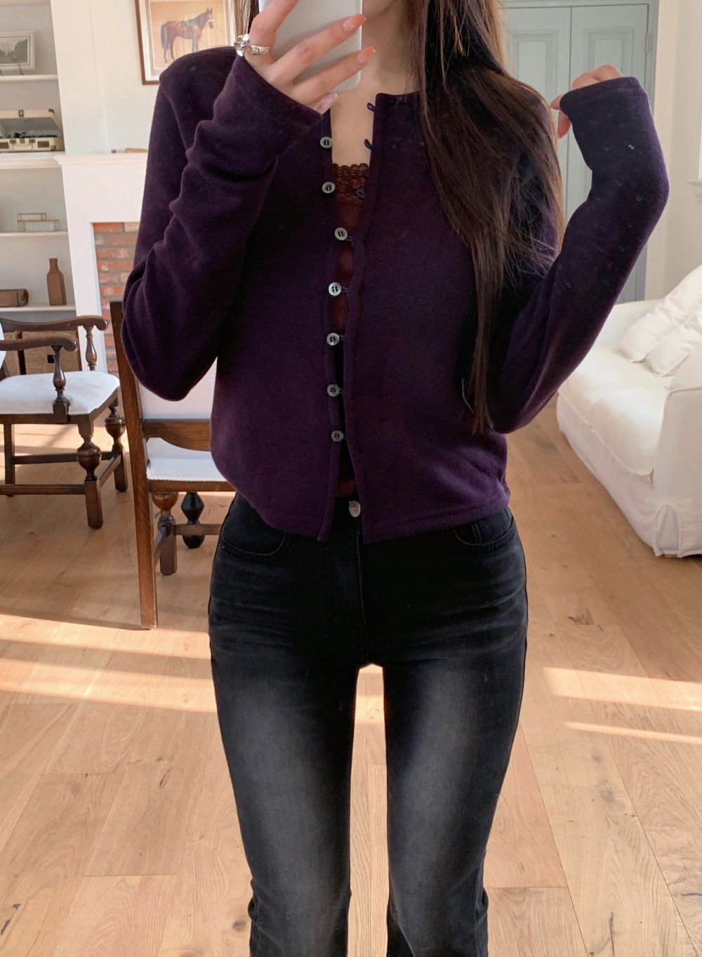 바지 모델 착용 이미지-S1L43