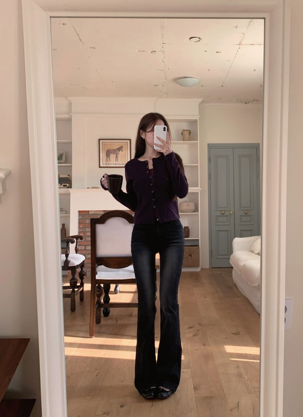 바지 모델 착용 이미지-S1L21