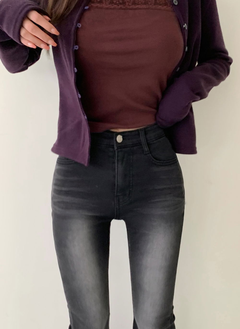 바지 모델 착용 이미지-S1L18