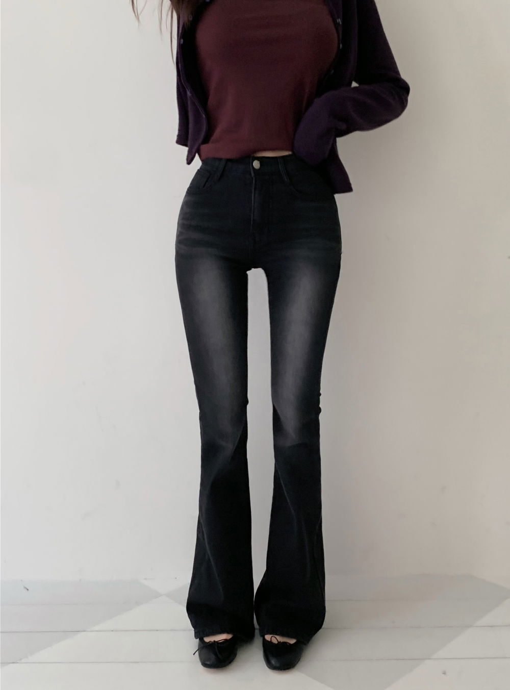 바지 모델 착용 이미지-S1L44