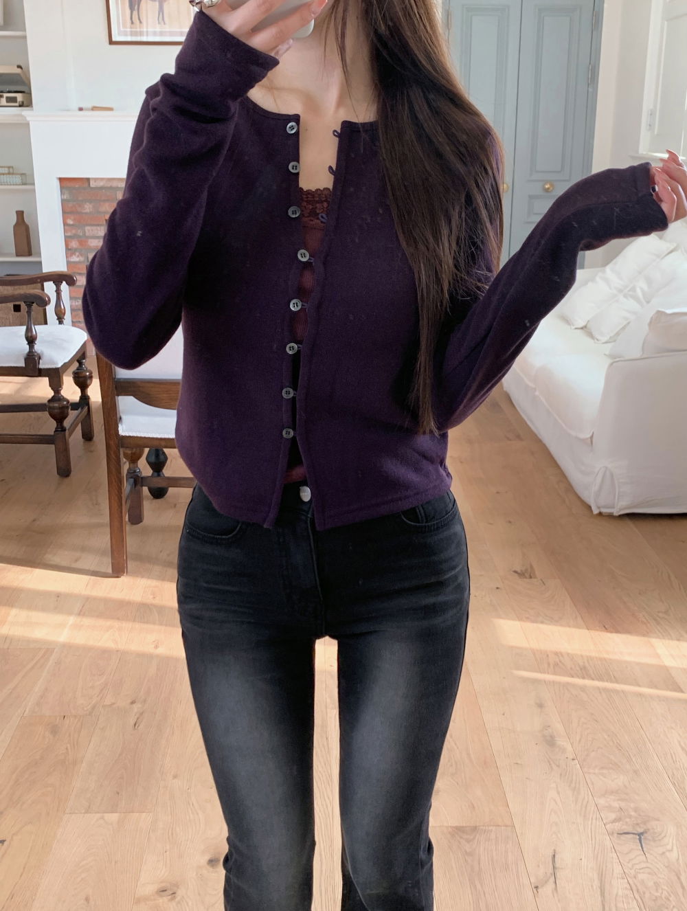 바지 모델 착용 이미지-S1L26