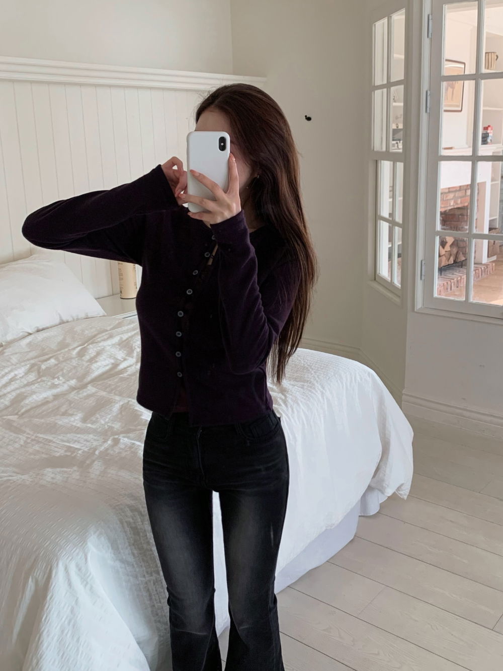 바지 모델 착용 이미지-S1L23