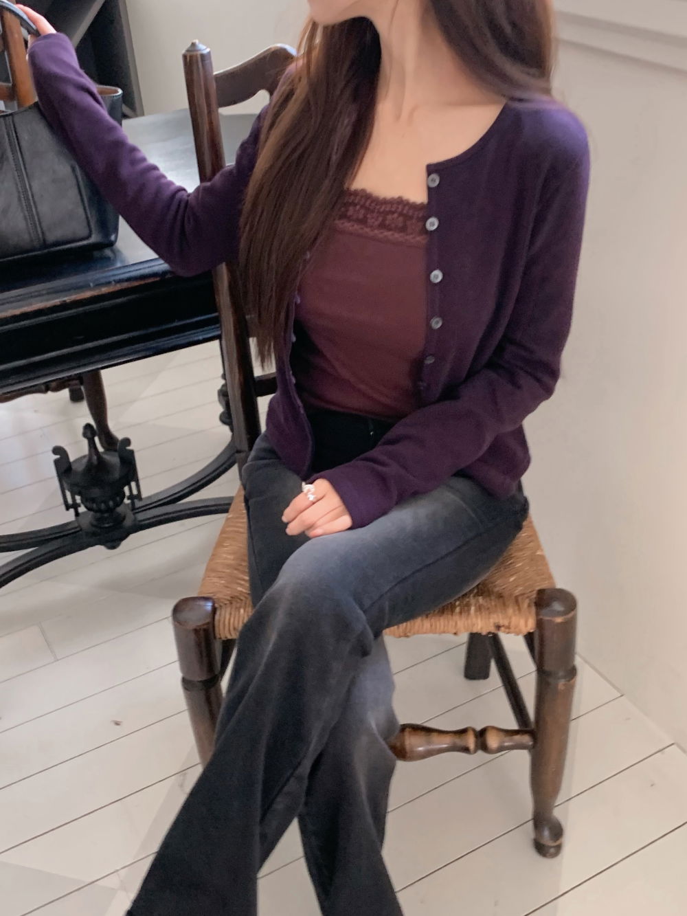 바지 모델 착용 이미지-S1L29