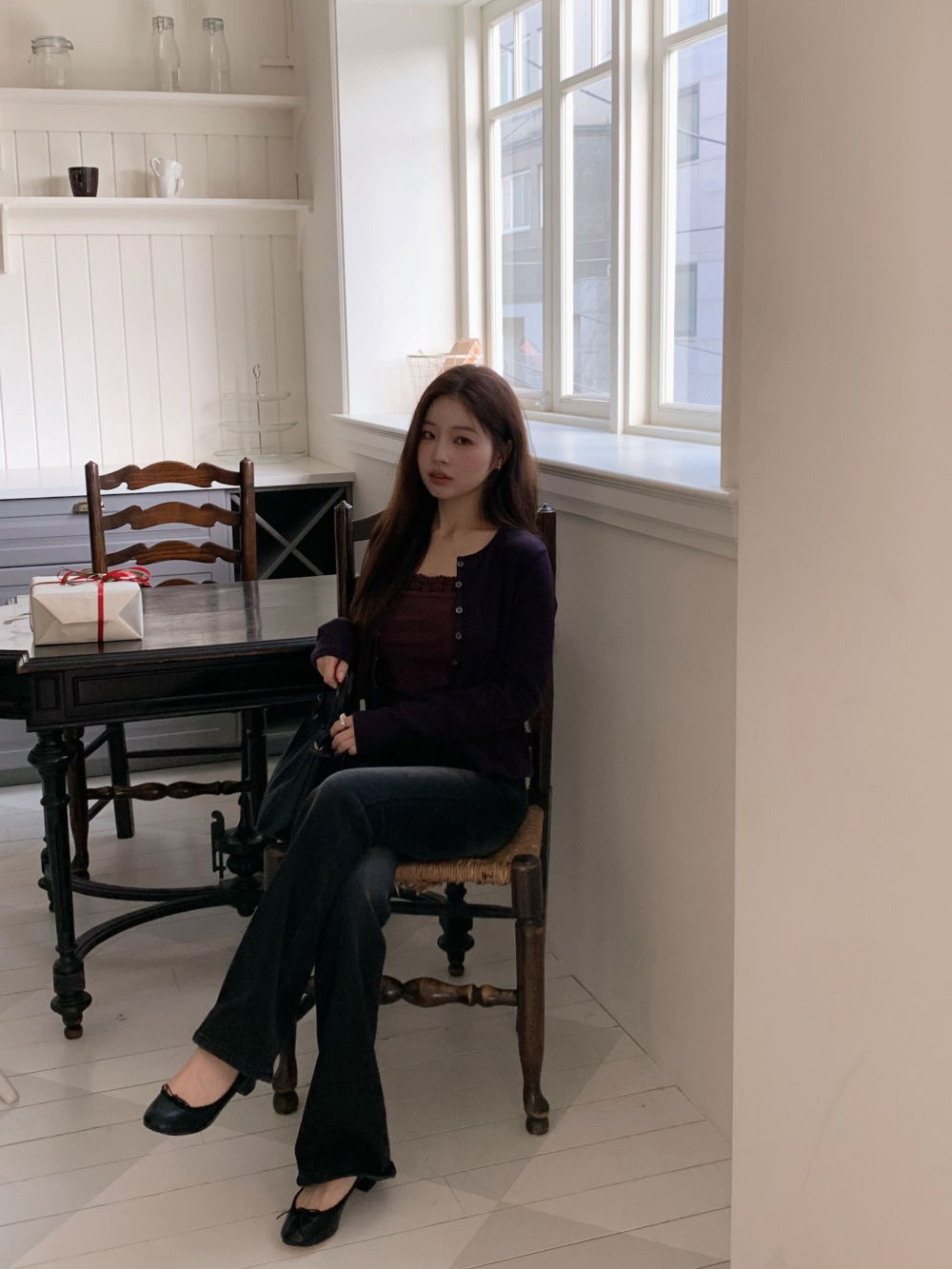 바지 모델 착용 이미지-S1L30