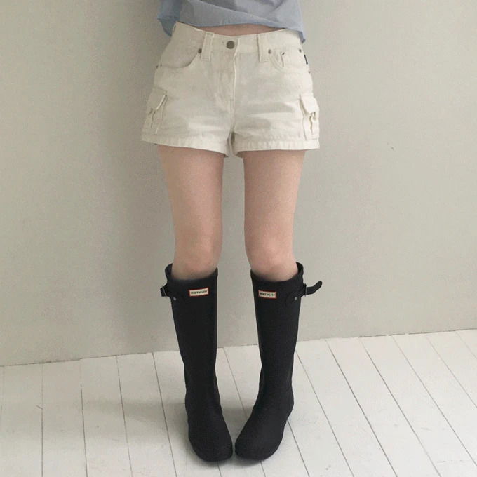 摩登風多口袋短褲