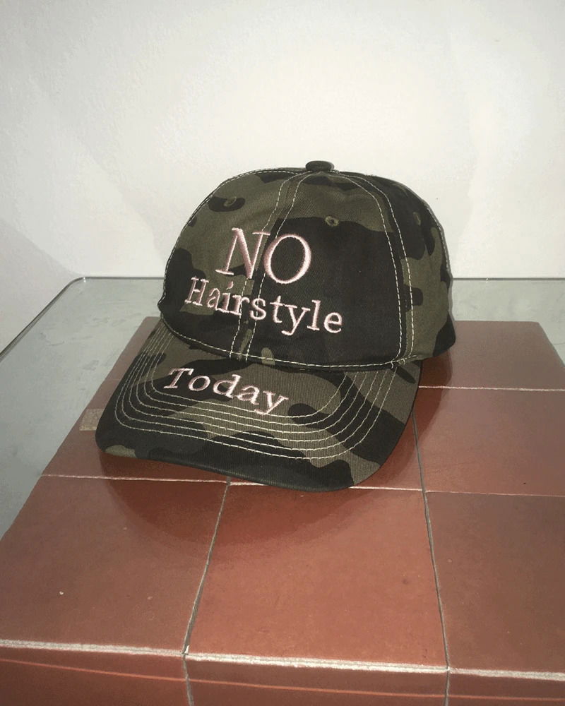 今日軍風字母刺繡棒球帽