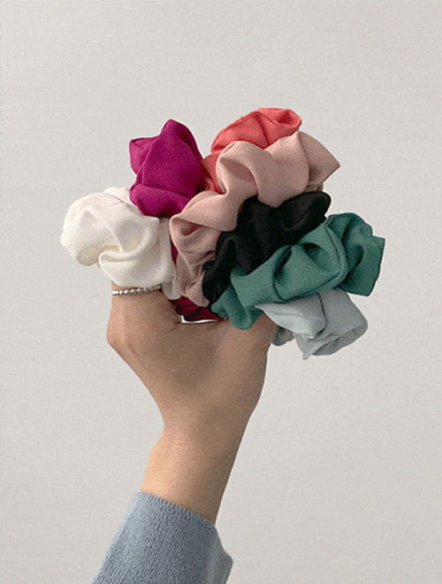 女孩必備多色款鬆緊髮圈