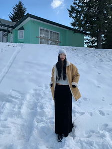 Lua Velvet Long Skirt