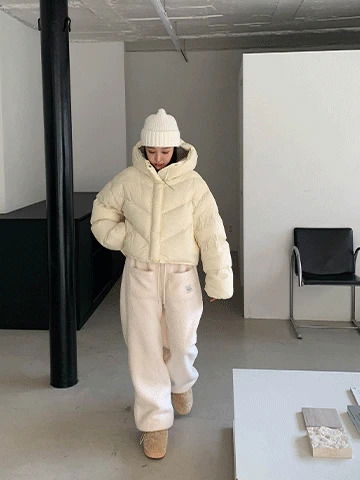 Cute duck down short padding 羽絨外套