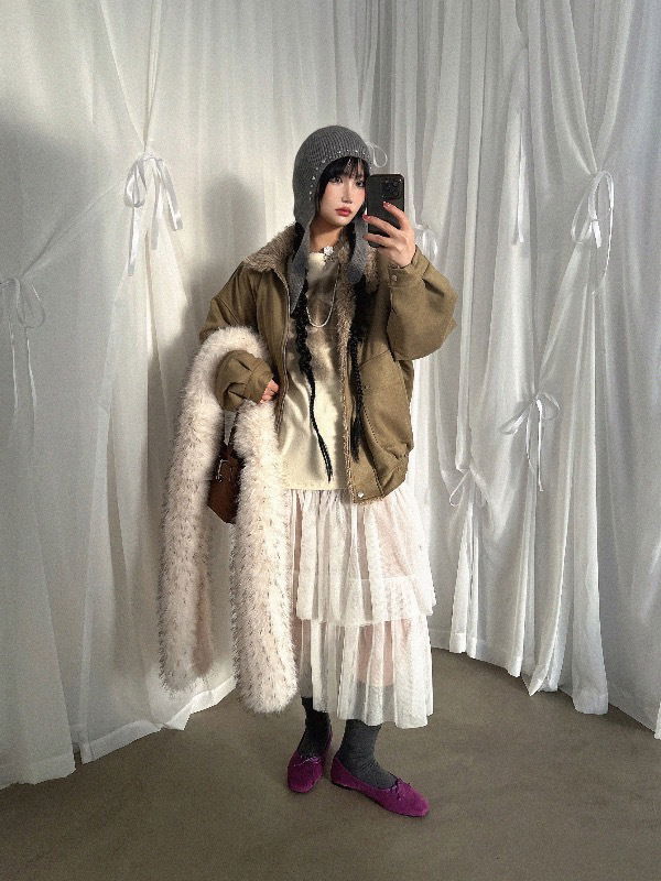 SUEDE OVERFIT MUSTANG 夾克