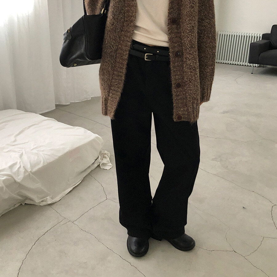 히드 기모 와이드 팬츠 (인기상품 배송지연)