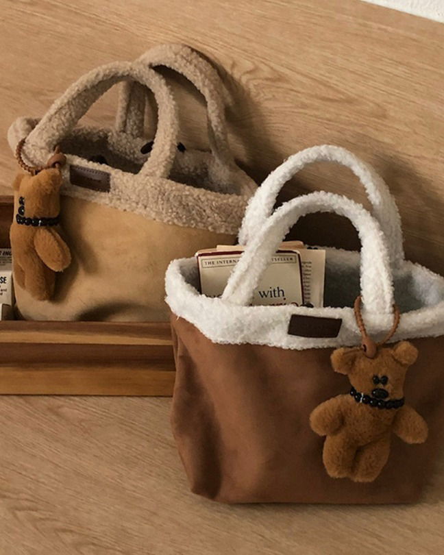 Cookie Bear Mustang Poggle Tote Bag