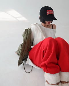 Loving Kitsch Lettering Ball Cap