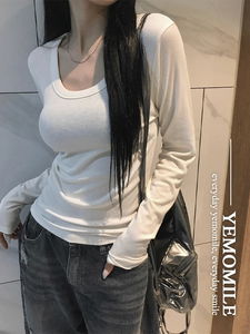 カイニスリムVネックTシャツ