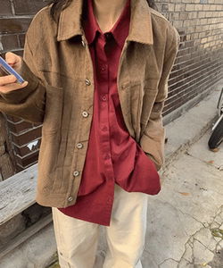 Ared Overfit Corduroy Jacket