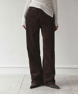 테드 코듀로이 와이드 팬츠