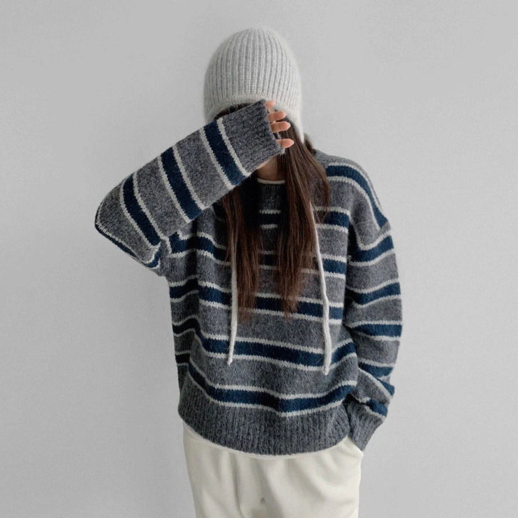 믹스단가라6 울라운드니트