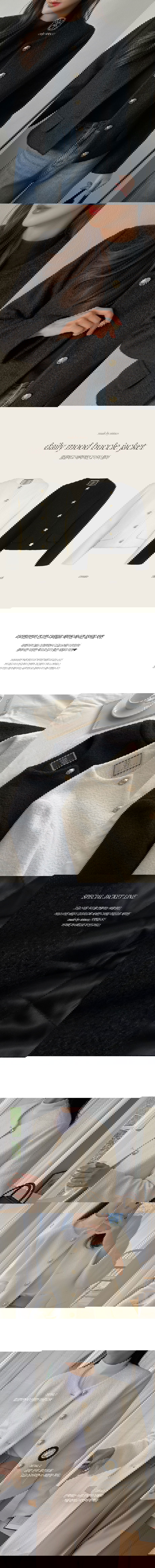 리리앤코 라플레쥬 부클 골드버튼 자켓