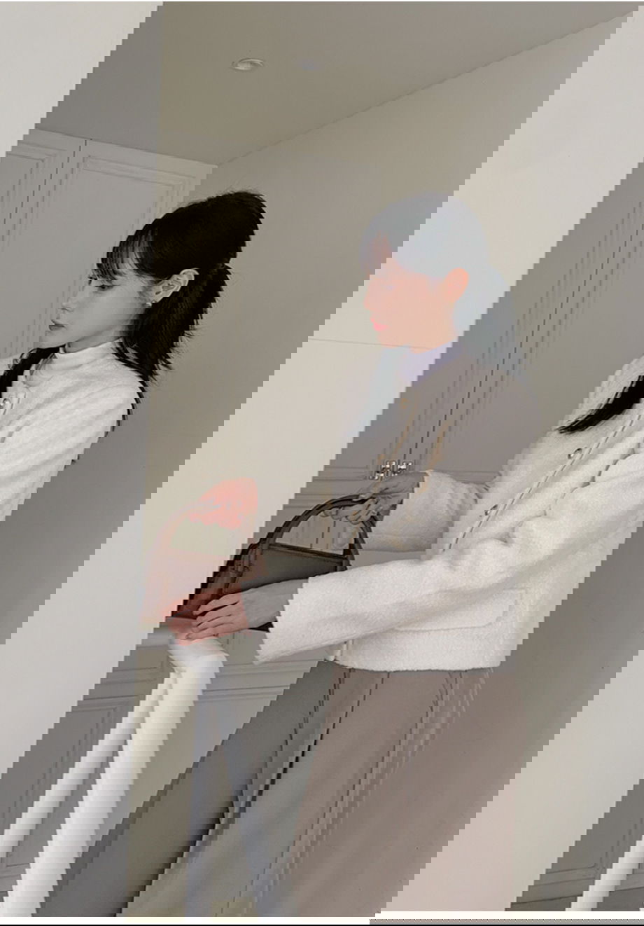 리리앤코 라플레쥬 부클 골드버튼 자켓