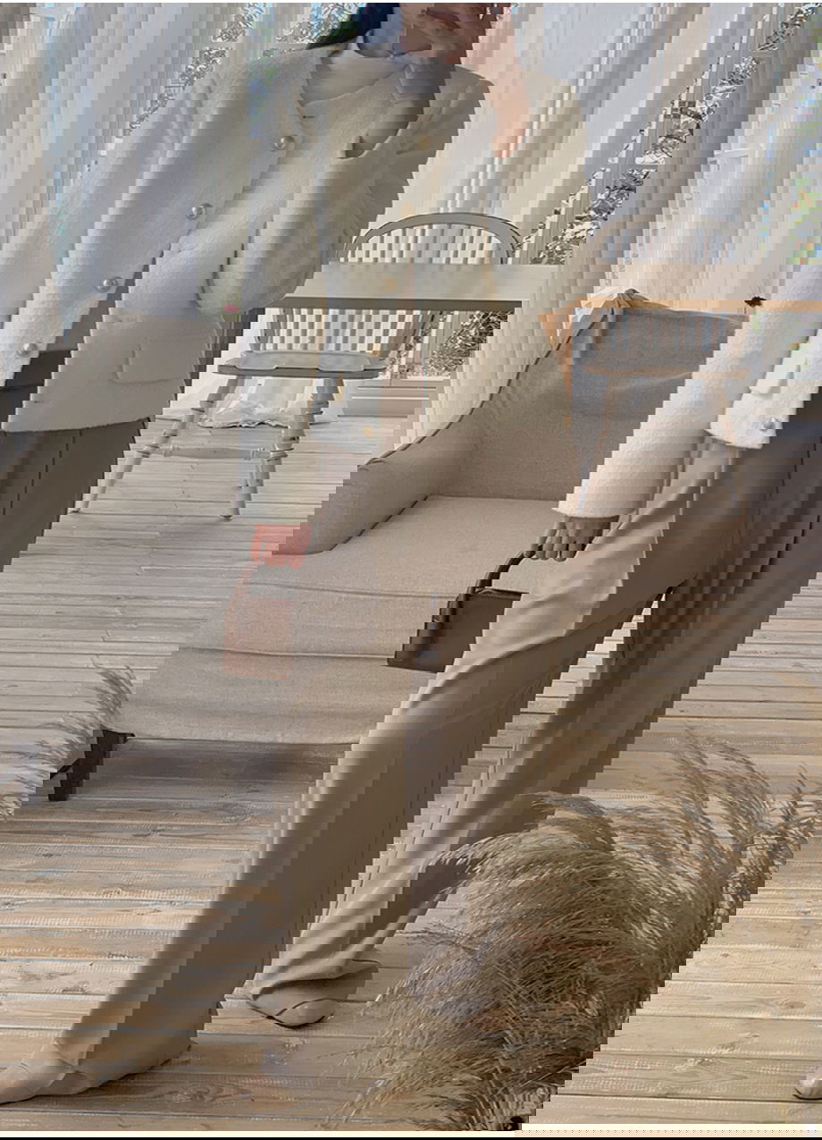 리리앤코 라플레쥬 부클 골드버튼 자켓