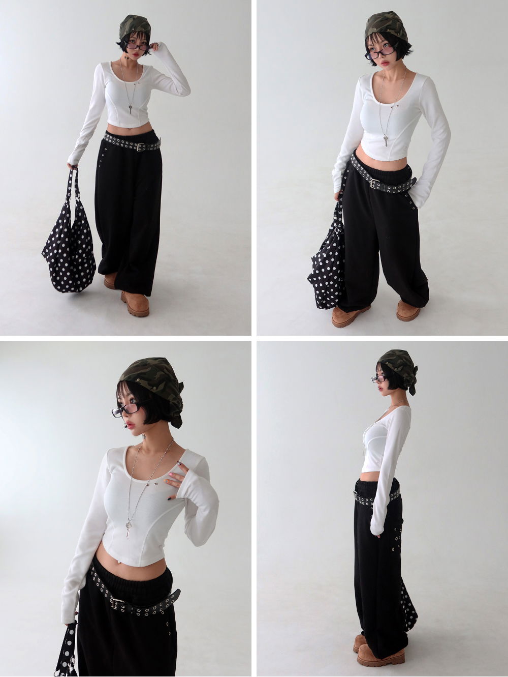 바지 모델 착용 이미지-S1L99