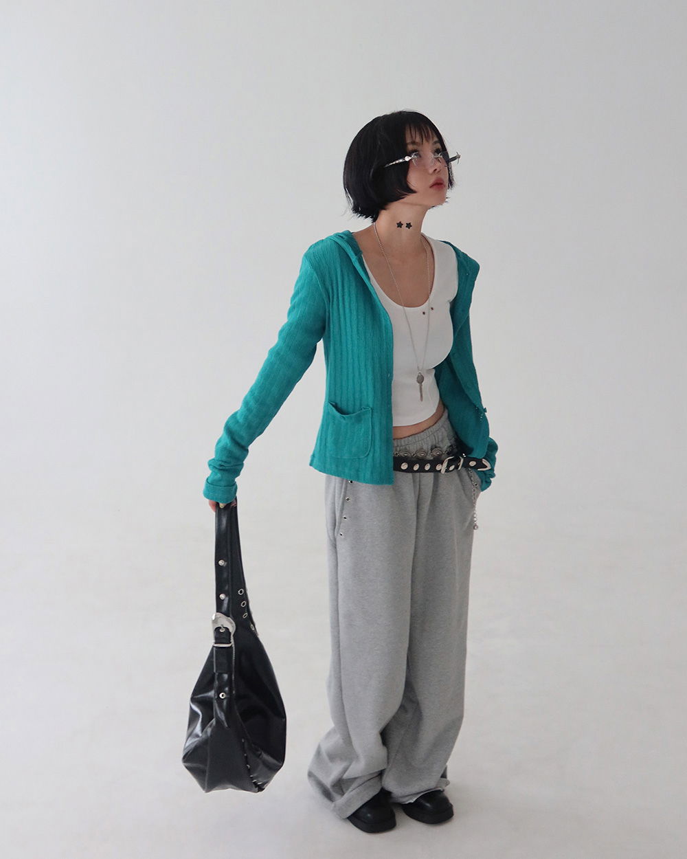 바지 모델 착용 이미지-S1L80