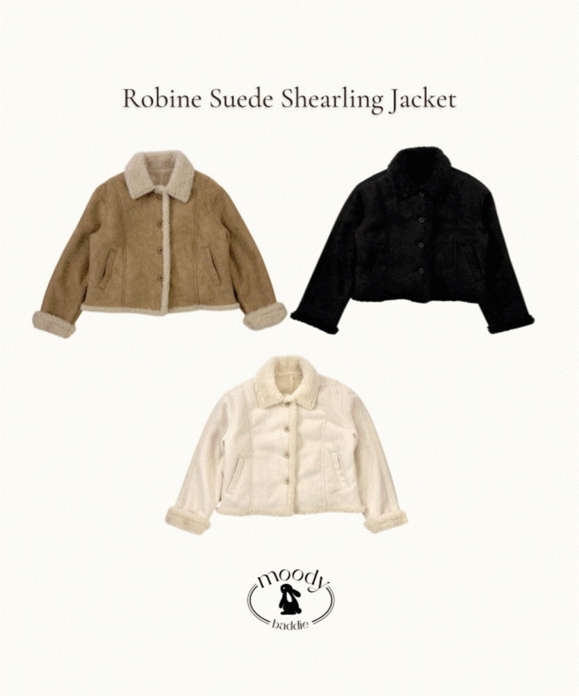 Robine Suede Shearling 夹克