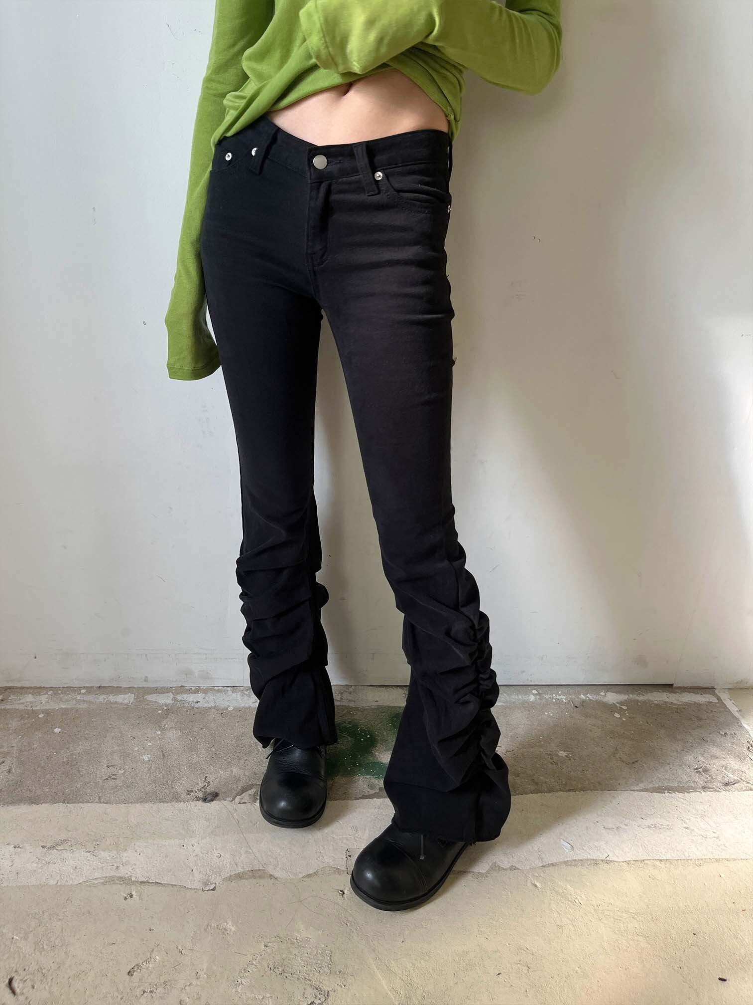 01 Fleece-lined shirring Flared PT