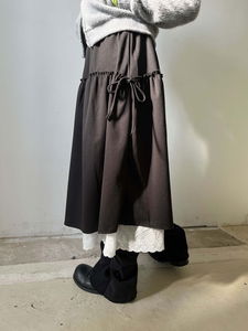 Flow shirring layered SK