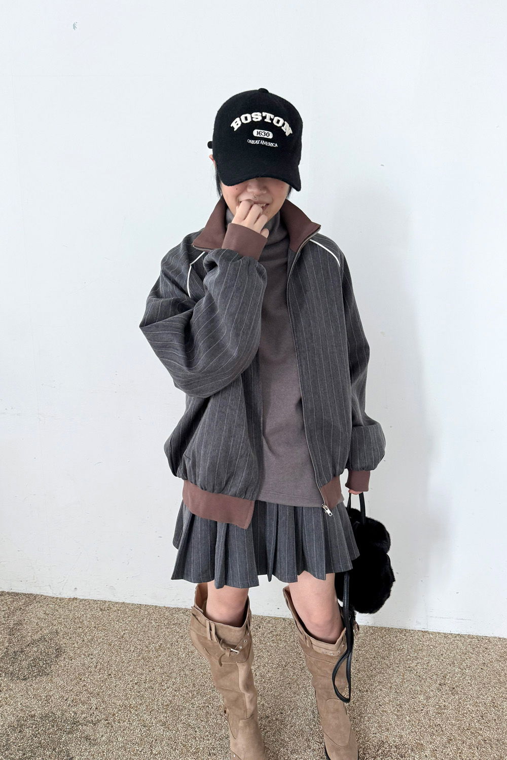 재킷 모델 착용 이미지-S1L22