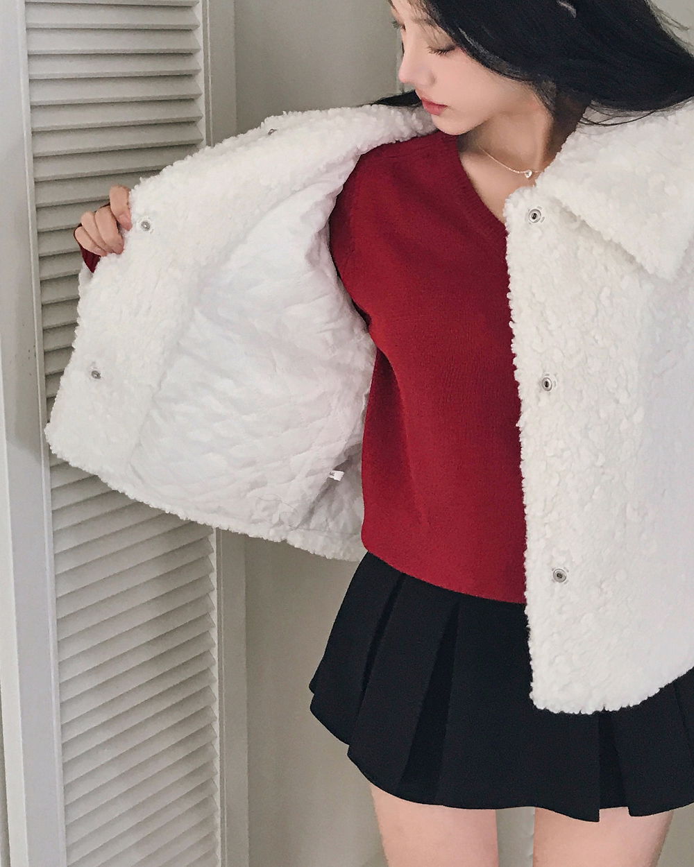 재킷 모델 착용 이미지-S1L44