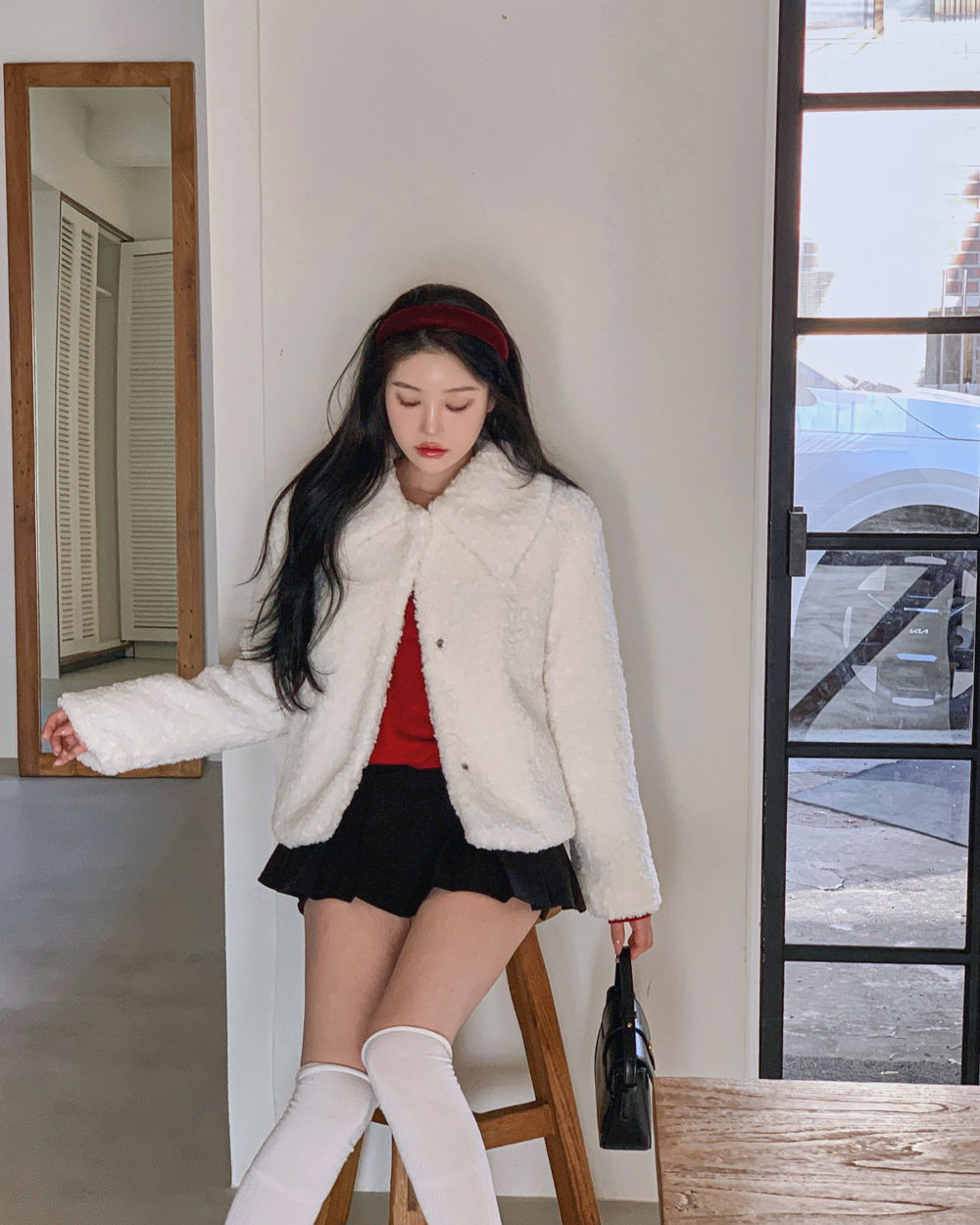 재킷 모델 착용 이미지-S1L51