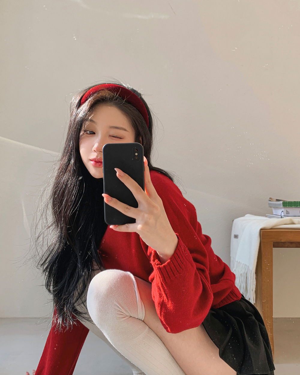 재킷 모델 착용 이미지-S1L77