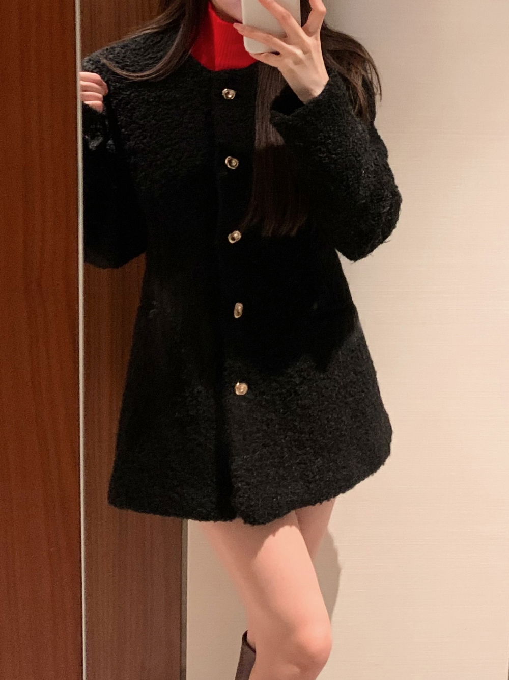 반팔 티셔츠 모델 착용 이미지-S1L79