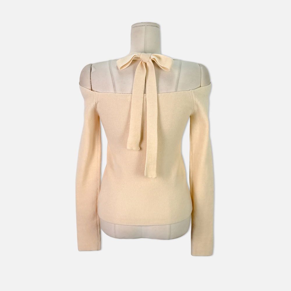 카디건 크림 색상 이미지-S1L20