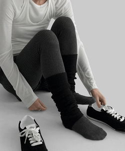 Rabbit Ribbed stockings