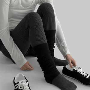 레이빗 골지 스타킹