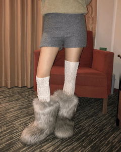 Boru Buckle Slim Fleece Shorts