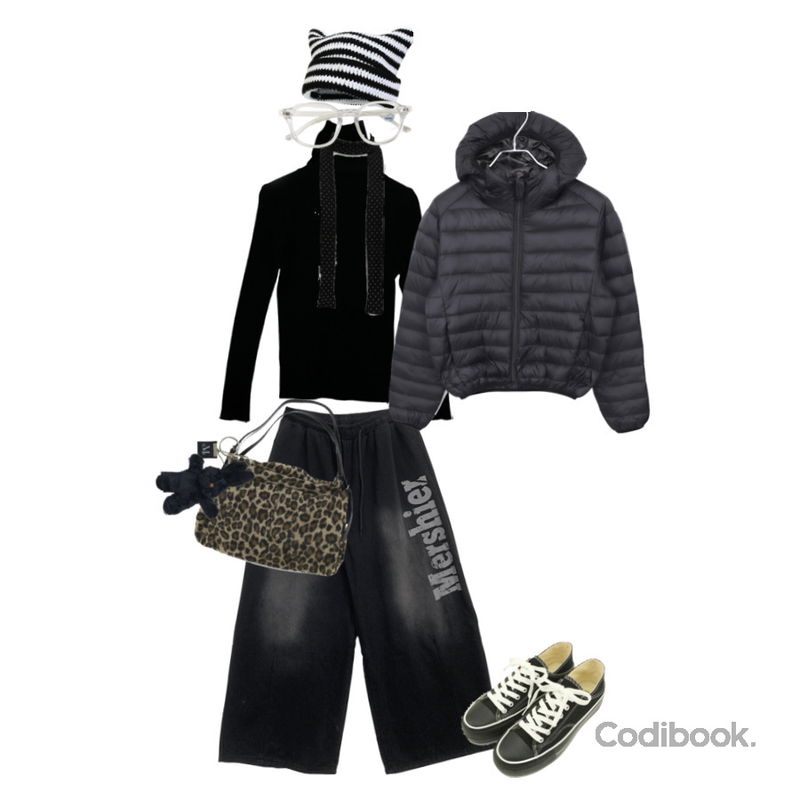 designershoes 캔버스 플랫폼 뮬 스니커즈 블랙화이트,ondeed 코런 스트라이프 캣 고양이 니트 비니 모자,thepink 완디 슬림 목폴라 골지 니트 (7color) [기본템/키작녀/오피스룩/겨울신상/터틀넥/기모등을 매치한 코디